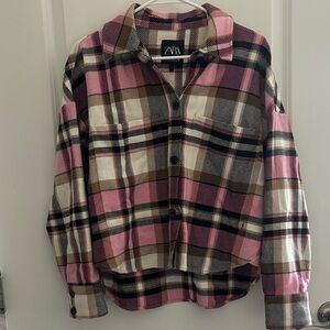 Zara Flannel Shacket